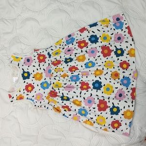 Bright floral play dress from Hanna Andersson